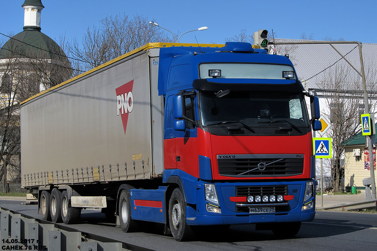 Архангельская область, № М 639 СЕ 29 — Volvo ('2008) FH.500