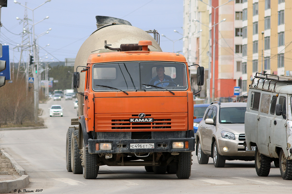 Саха (Якутия), № С 496 ЕТ 14 — КамАЗ-53229-15 [53229R]