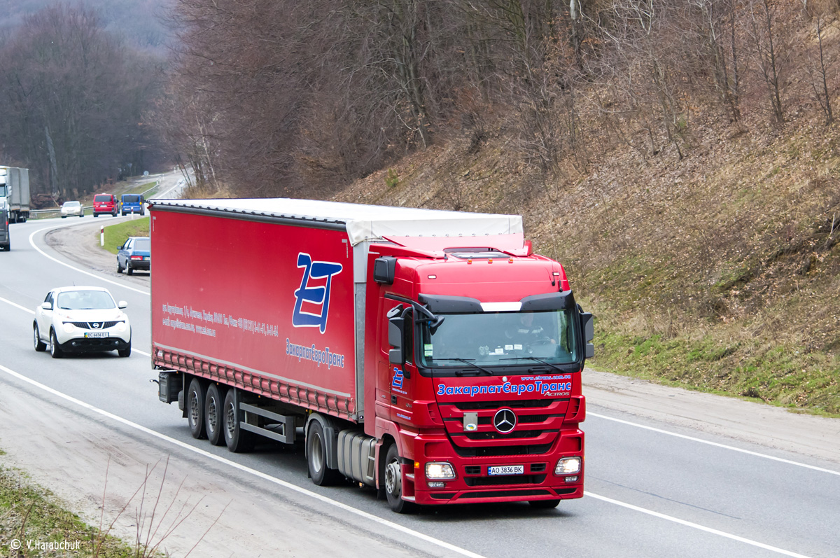 Закарпатская область, № 41 — Mercedes-Benz Actros ('2009) 1844