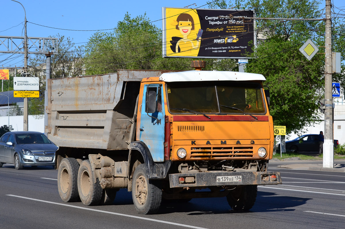 Волгоградская область, № В 139 АЕ 134 — КамАЗ-5410