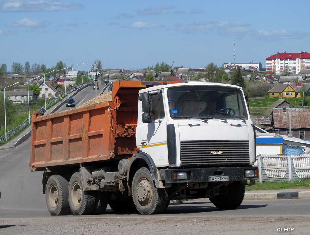 Витебская область, № АЕ 5182-2 — МАЗ-5516 (общая модель)