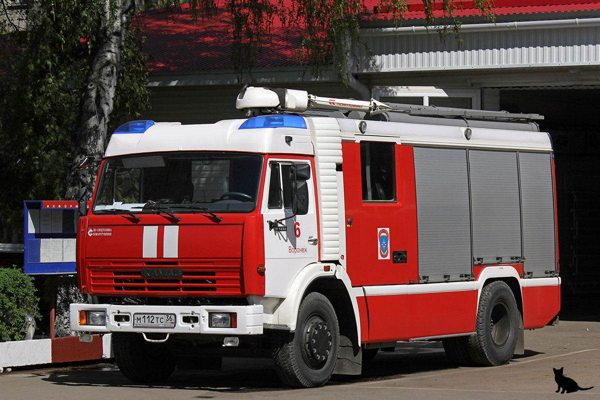 Воронежская область, № М 112 ТС 36 — КамАЗ-43253-A3