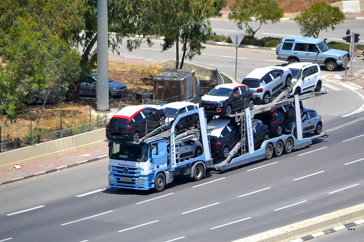 Израиль, № 13-839-54 — Mercedes-Benz Actros ('2009) 1841