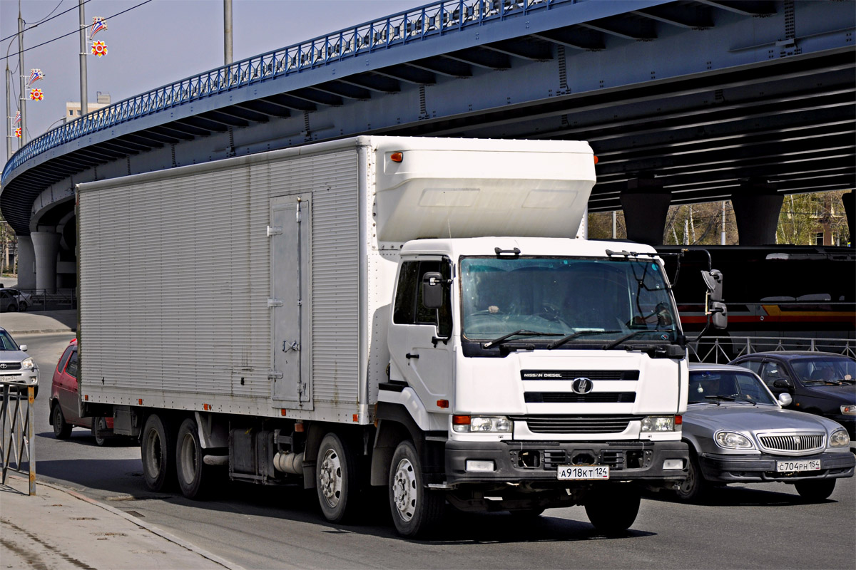 Красноярский край, № А 918 КТ 124 — Nissan Diesel (общая модель)