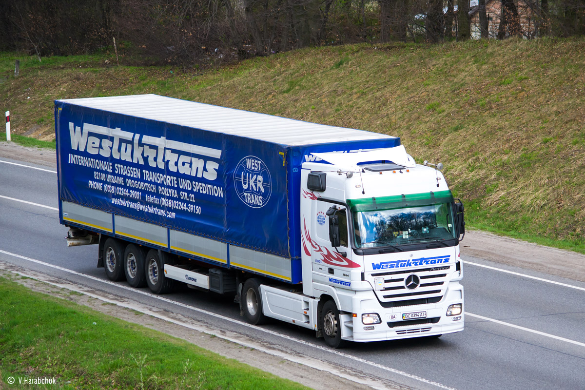 Львовская область, № ВС 0394 АІ — Mercedes-Benz Actros ('2003) 1844