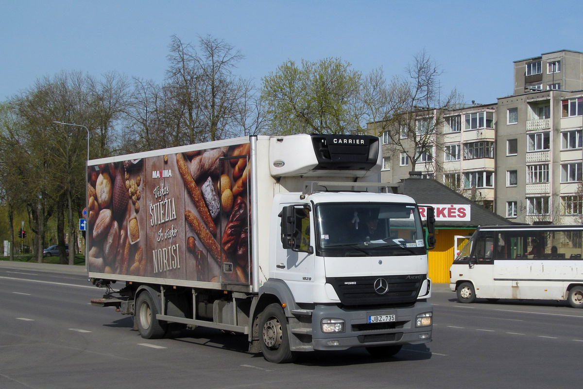 Литва, № JBZ 735 — Mercedes-Benz Axor 1828