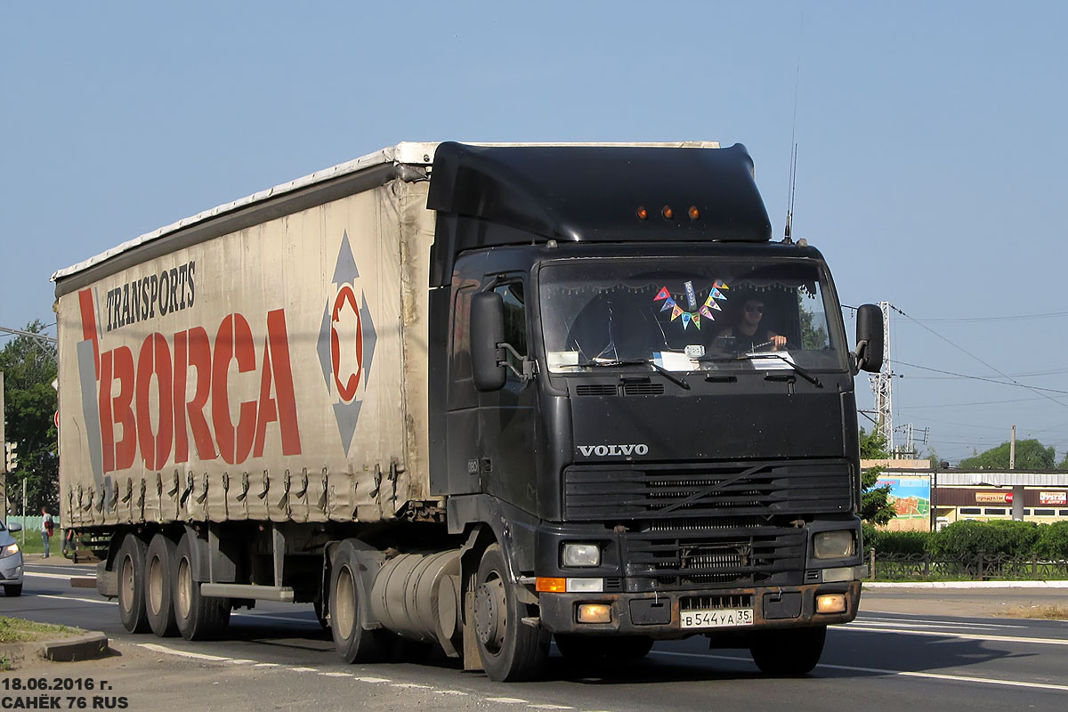 Вологодская область, № В 544 УА 35 — Volvo ('1993) FH12.380