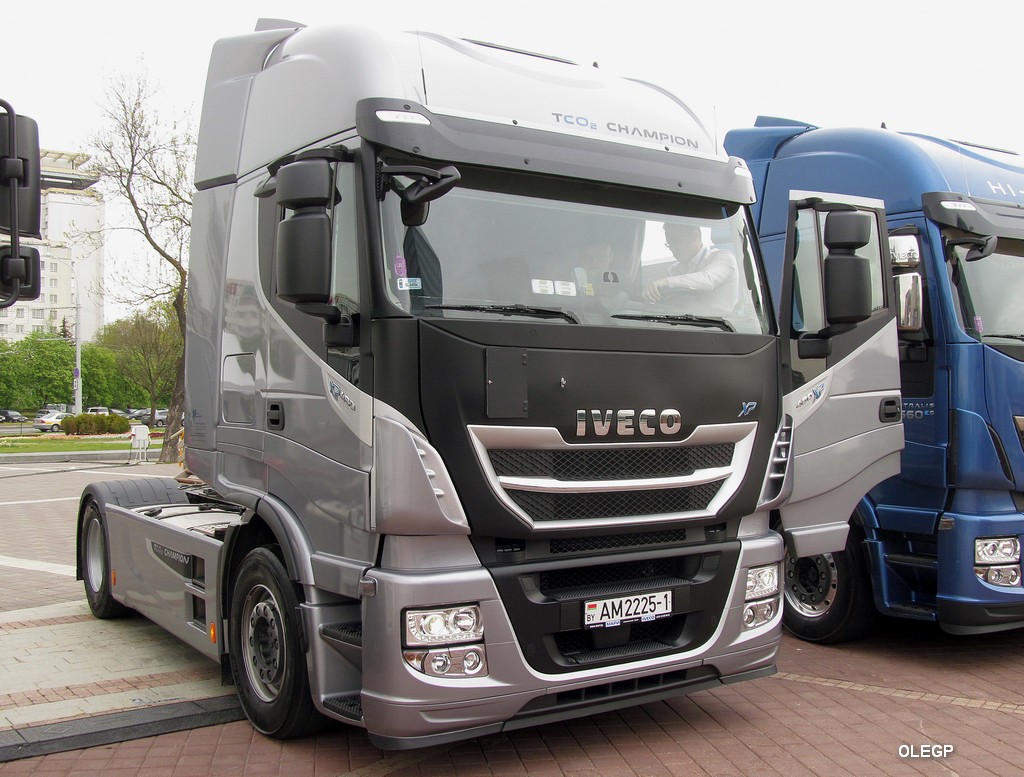 Брестская область, № АМ 2225-1 — IVECO Stralis ('2012); Минск — Выставка "БАМАП-2017"