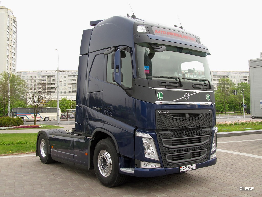 Минская область, № АР 3057-5 — Volvo ('2012) FH.500; Минск — Выставка "БАМАП-2017"