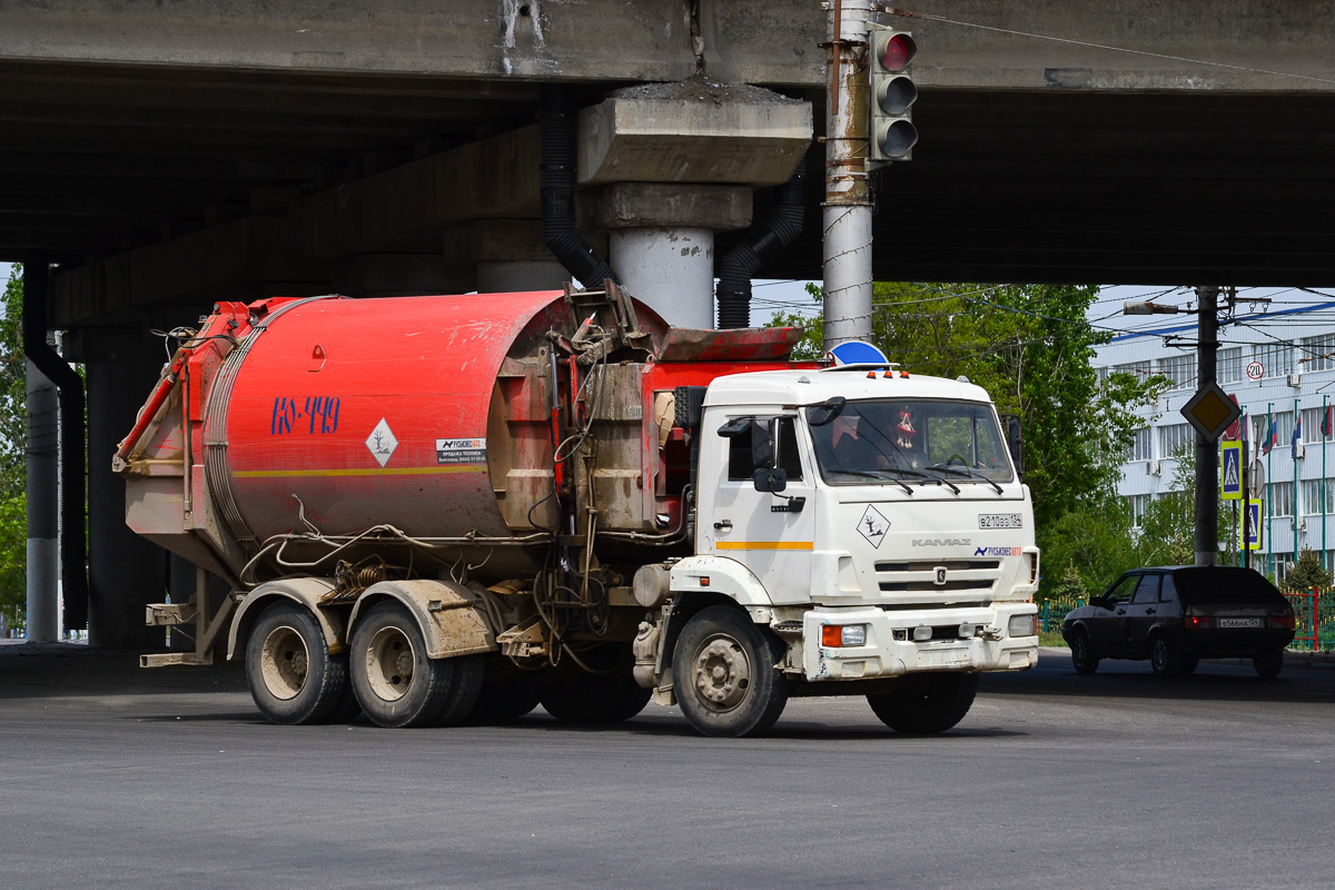 Волгоградская область, № В 210 ВВ 134 — КамАЗ-65115-A4