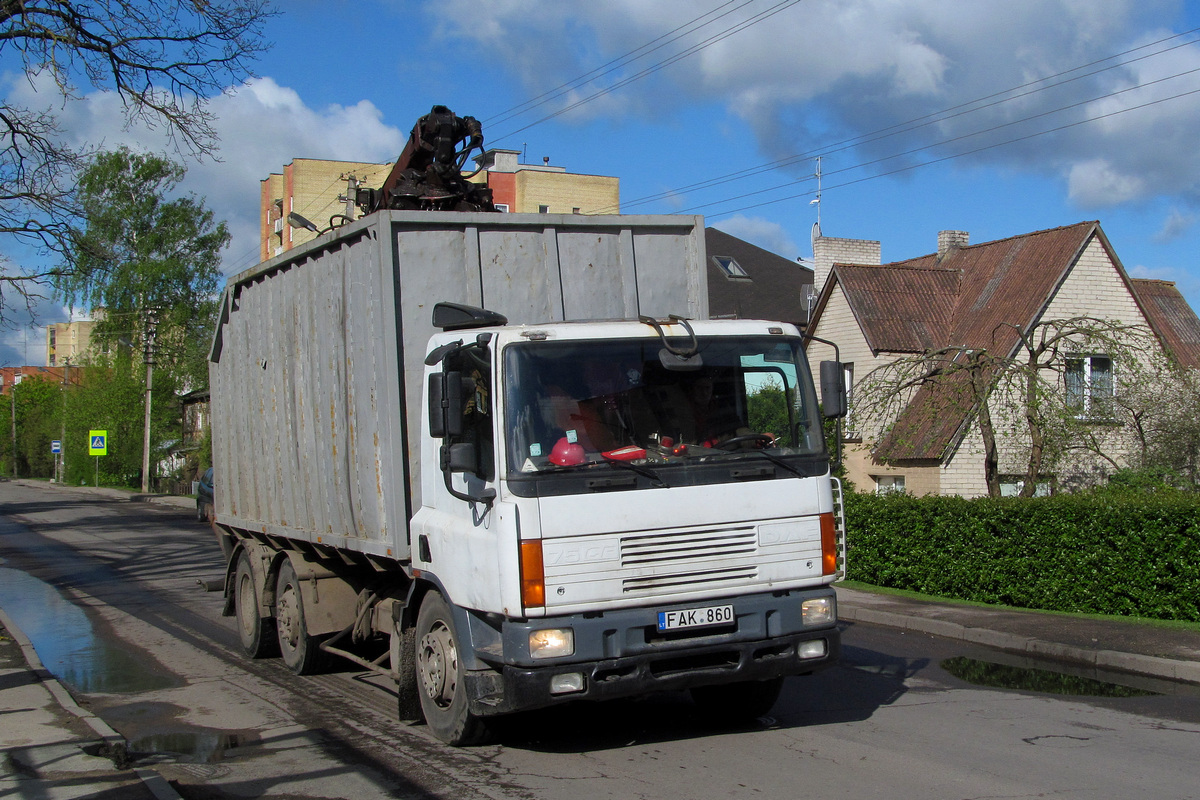 Литва, № FAK 860 — DAF CF75 FAG