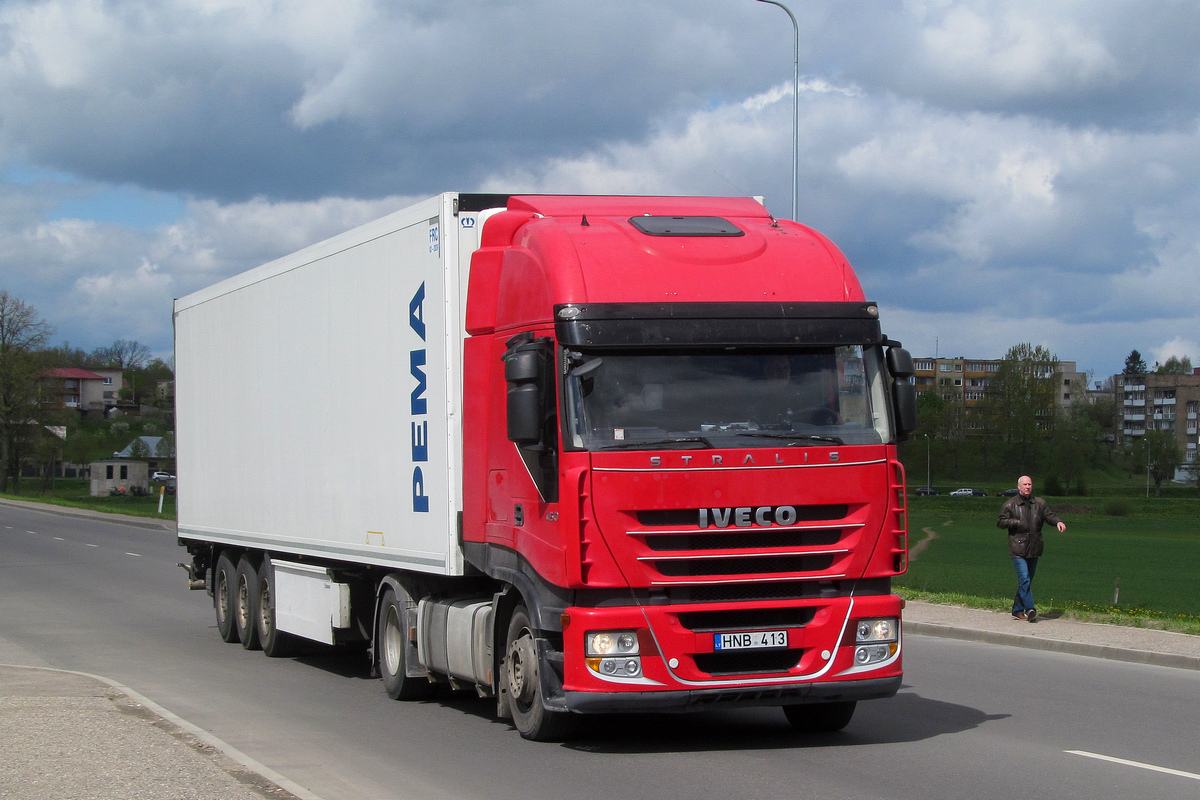 Литва, № HNB 413 — IVECO Stralis ('2007) 450