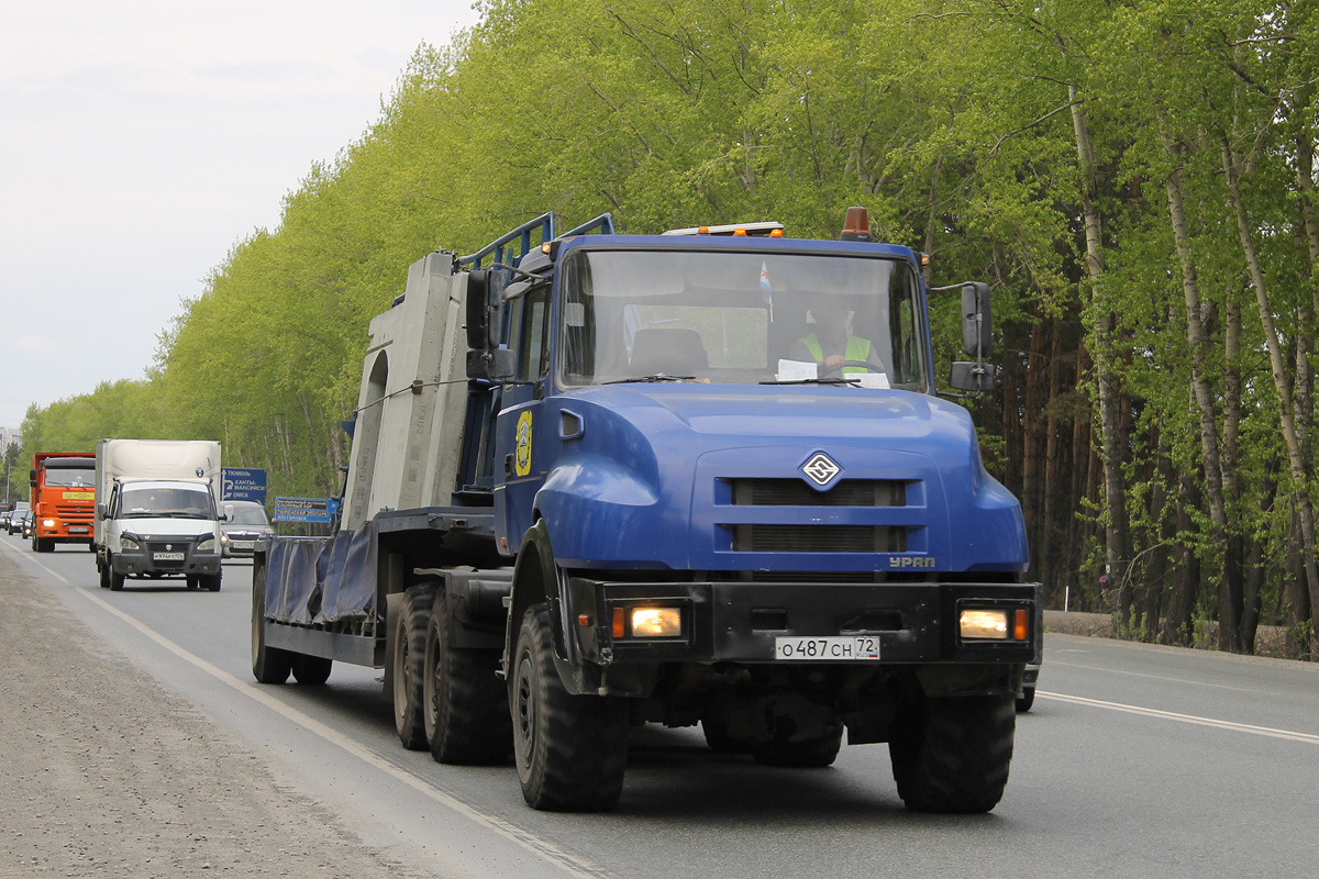 Тюменская область, № О 487 СН 72 — Урал-44202-59