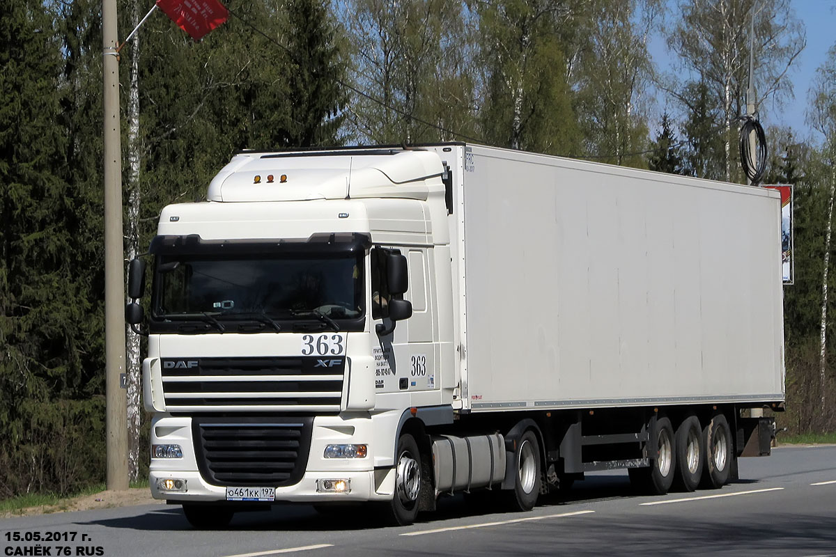 Москва, № 363 — DAF XF105 FT