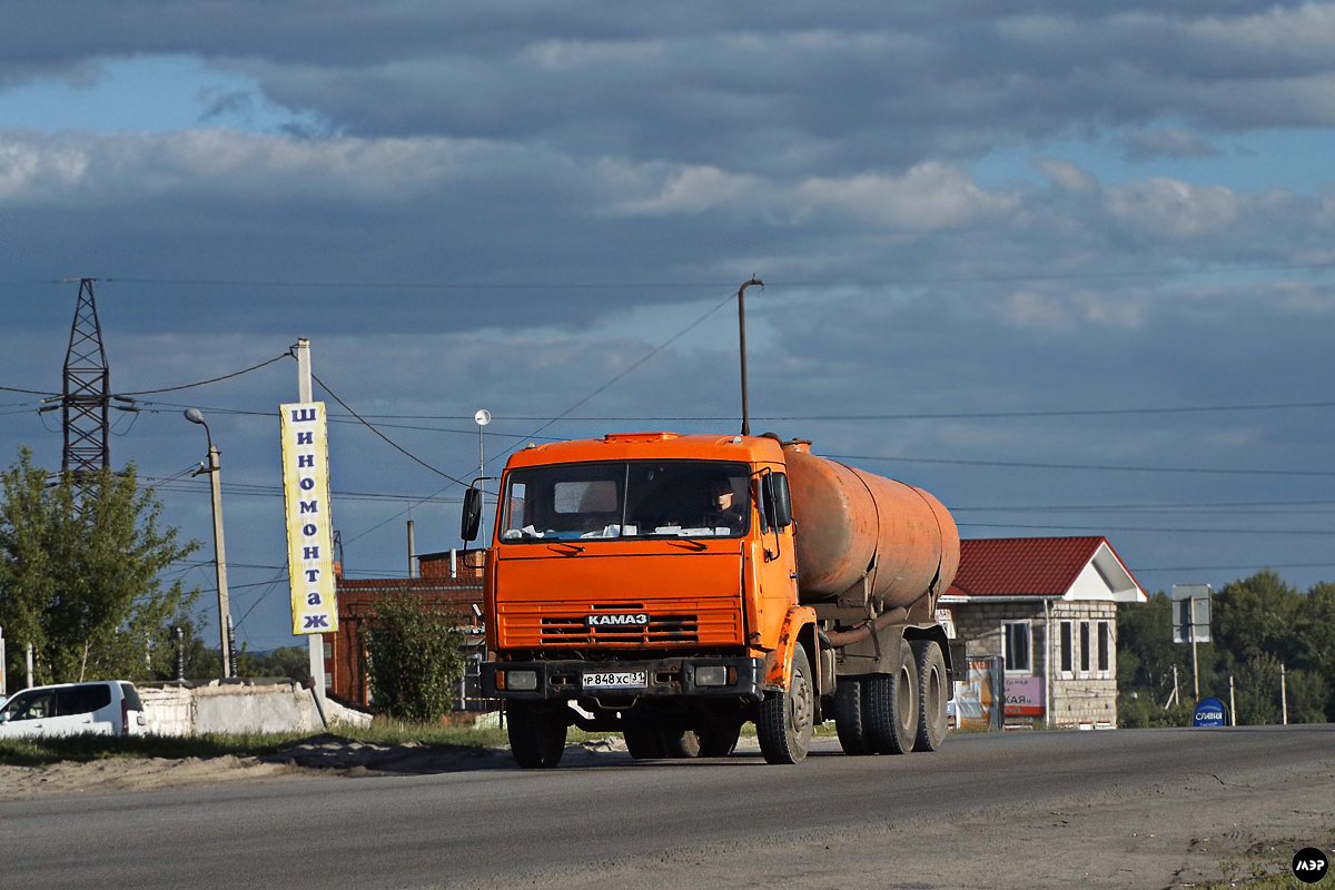 Белгородская область, № Р 848 ХС 31 — КамАЗ-53215 [532150]