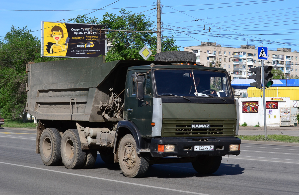 Волгоградская область, № К 152 МУ 34 — КамАЗ-55111 [551110]