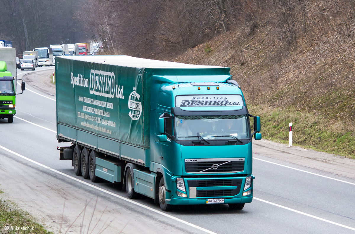 Закарпатская область, № АА 2667 МХ — Volvo ('2008) FH.460