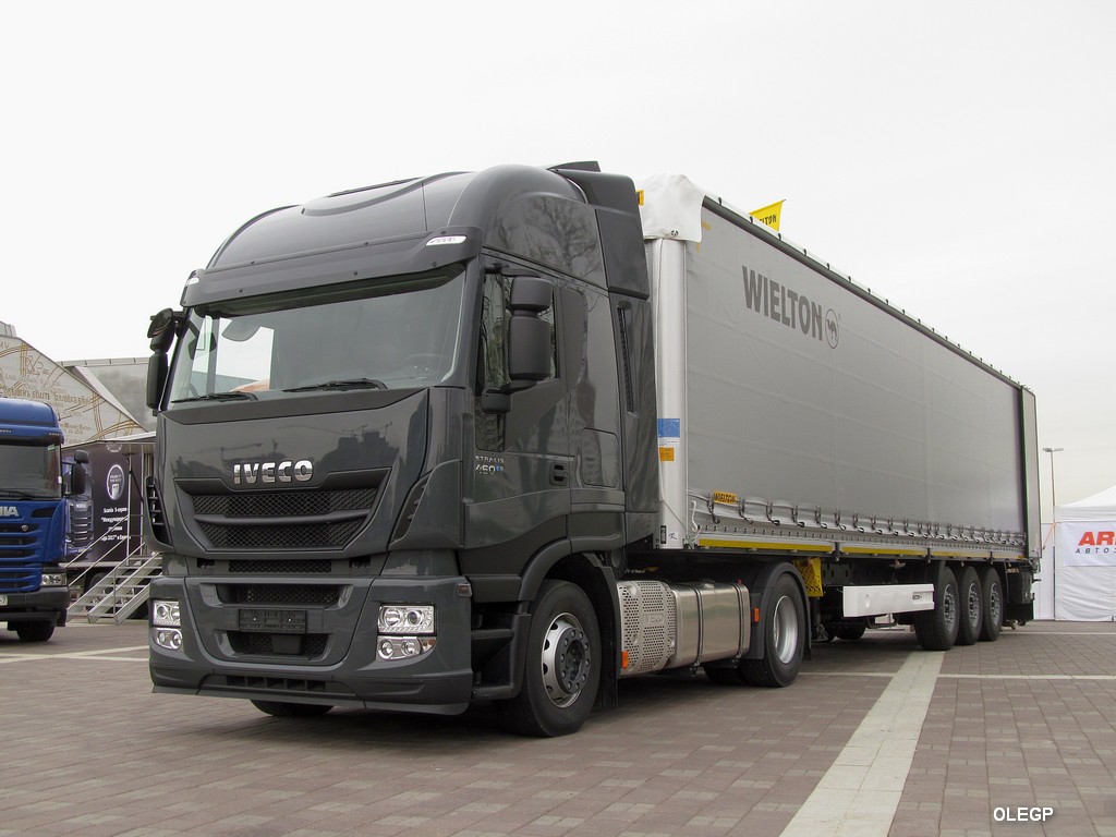 Италия, № (IT) U/N 0003 — IVECO Stralis ('2012) 450; Минск — Выставка "БАМАП-2017"