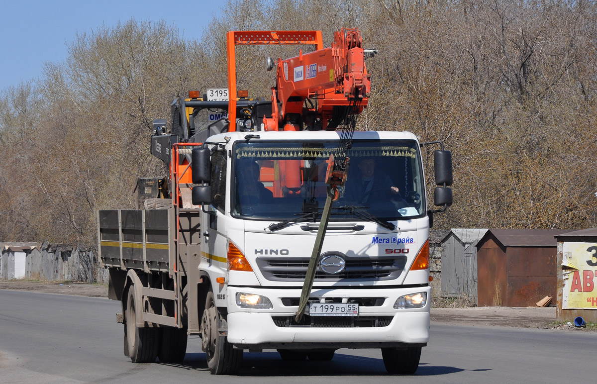 Омская область, № Т 199 РО 55 — Hino 500
