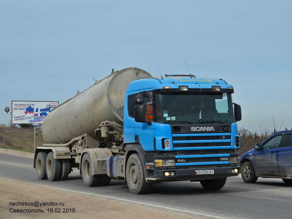 Севастополь, № СН 3754 АІ — Scania ('1996) P114L