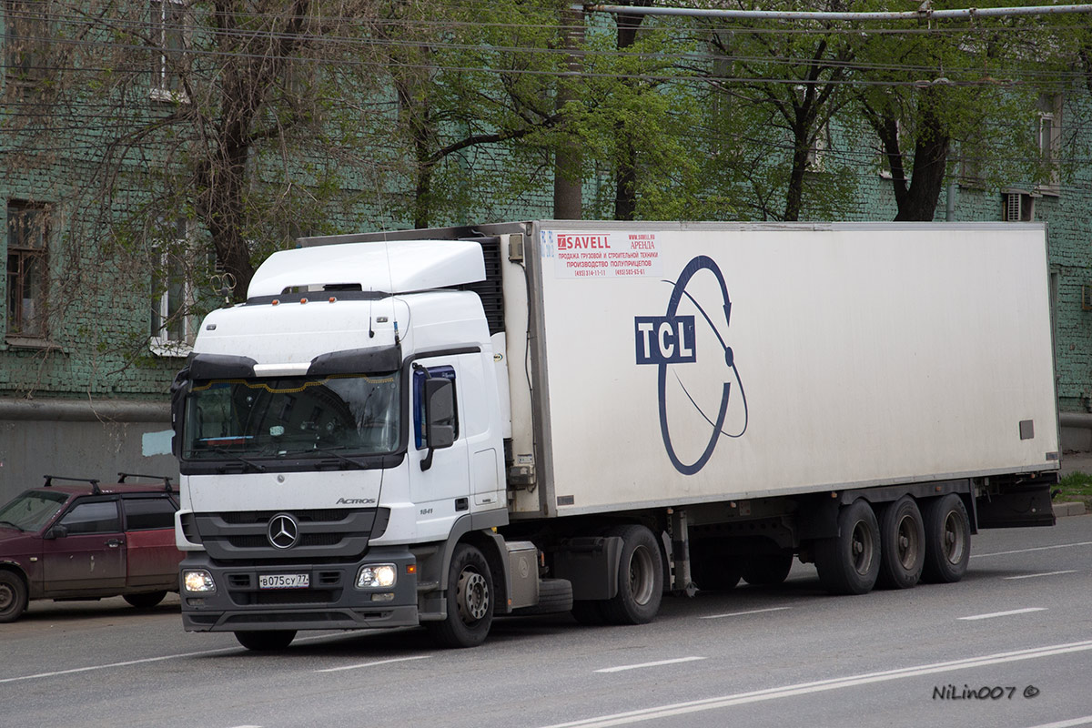 Москва, № В 075 СУ 77 — Mercedes-Benz Actros '09 1841 [Z9M]