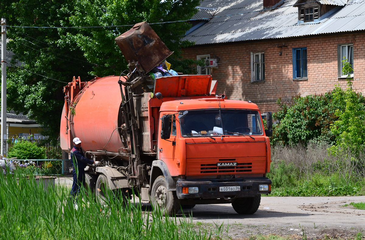 Волгоградская область, № А 031 ВО 34 — КамАЗ-53215-15 [53215R]