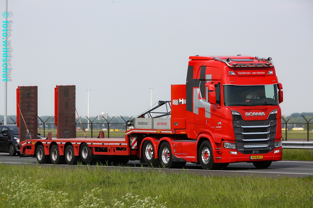Нидерланды, № 43-BJK-3 — Scania ('2016) S730