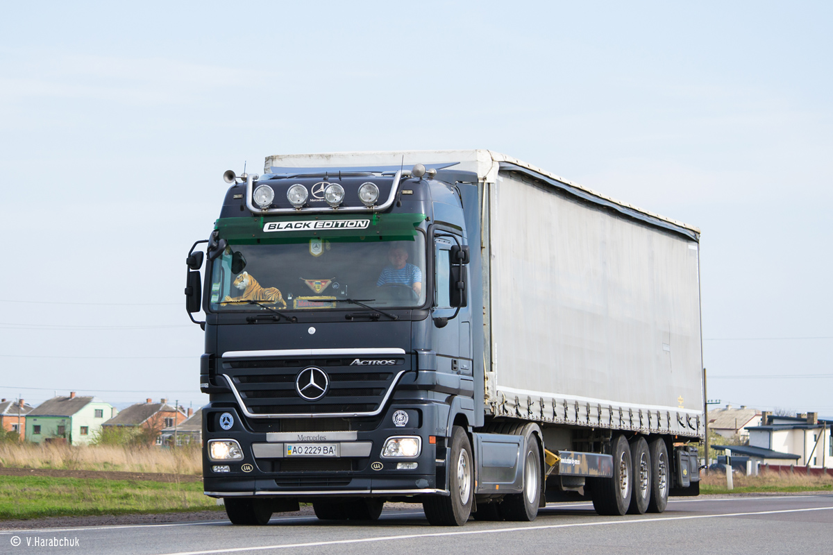 Закарпатская область, № АО 2229 ВА — Mercedes-Benz Actros ('2003) 1844