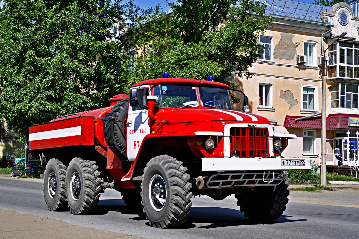 Алтайский край, № Н 771 ТР 22 — Урал-375 (общая модель)