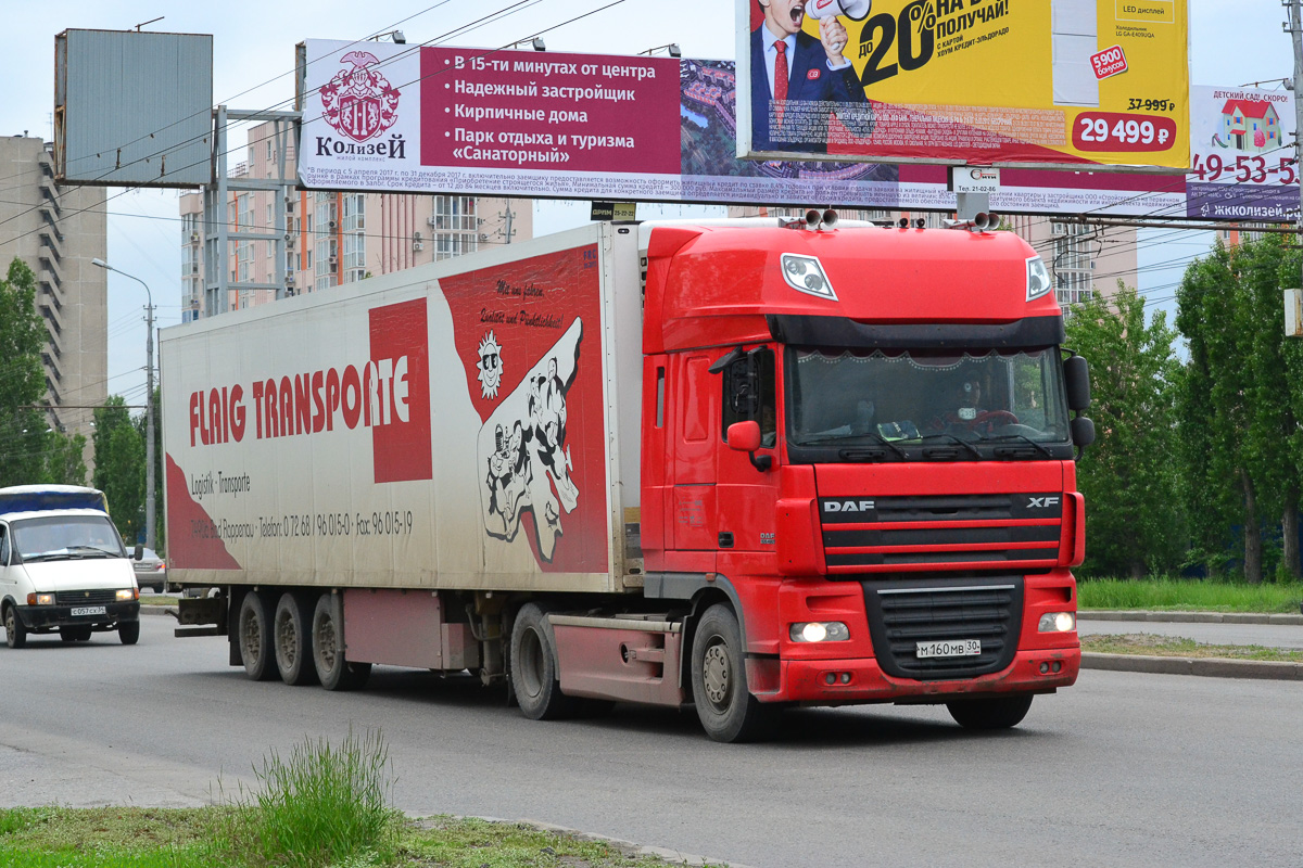 Астраханская область, № М 160 МВ 30 — DAF XF105 FT