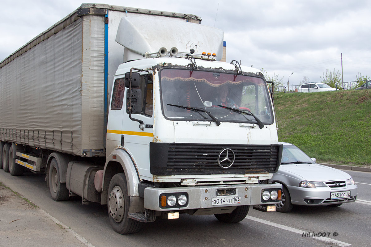 Самарская область, № В 014 УН 163 — Mercedes-Benz SK 2435