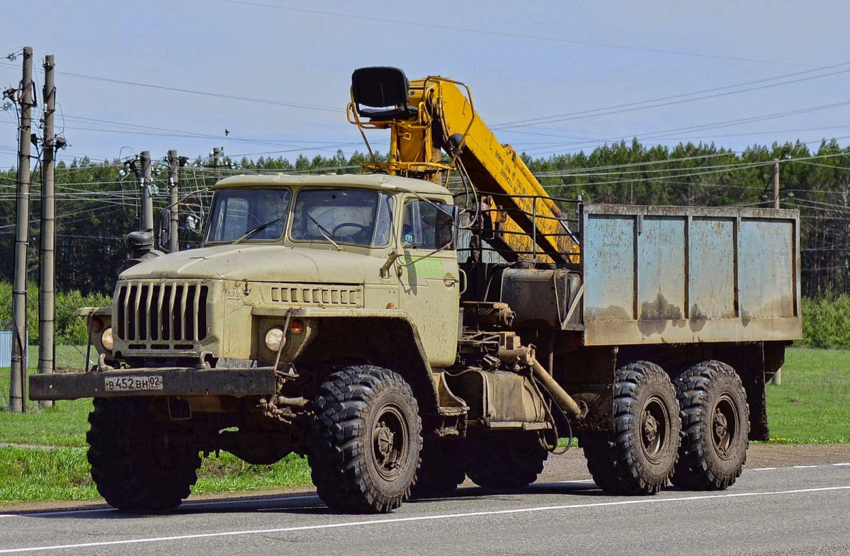 Башкортостан, № В 452 ВН 02 — Урал-4320-30