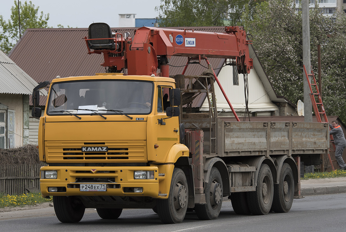 Тульская область, № Р 248 ЕХ 71 — КамАЗ-65201 (общая модель)