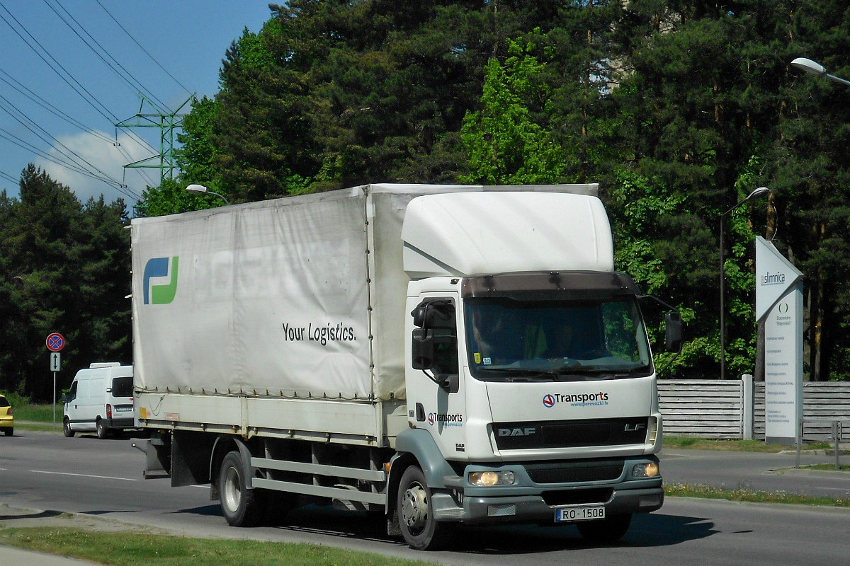 Латвия, № RO-1508 — DAF LF (общая модель)