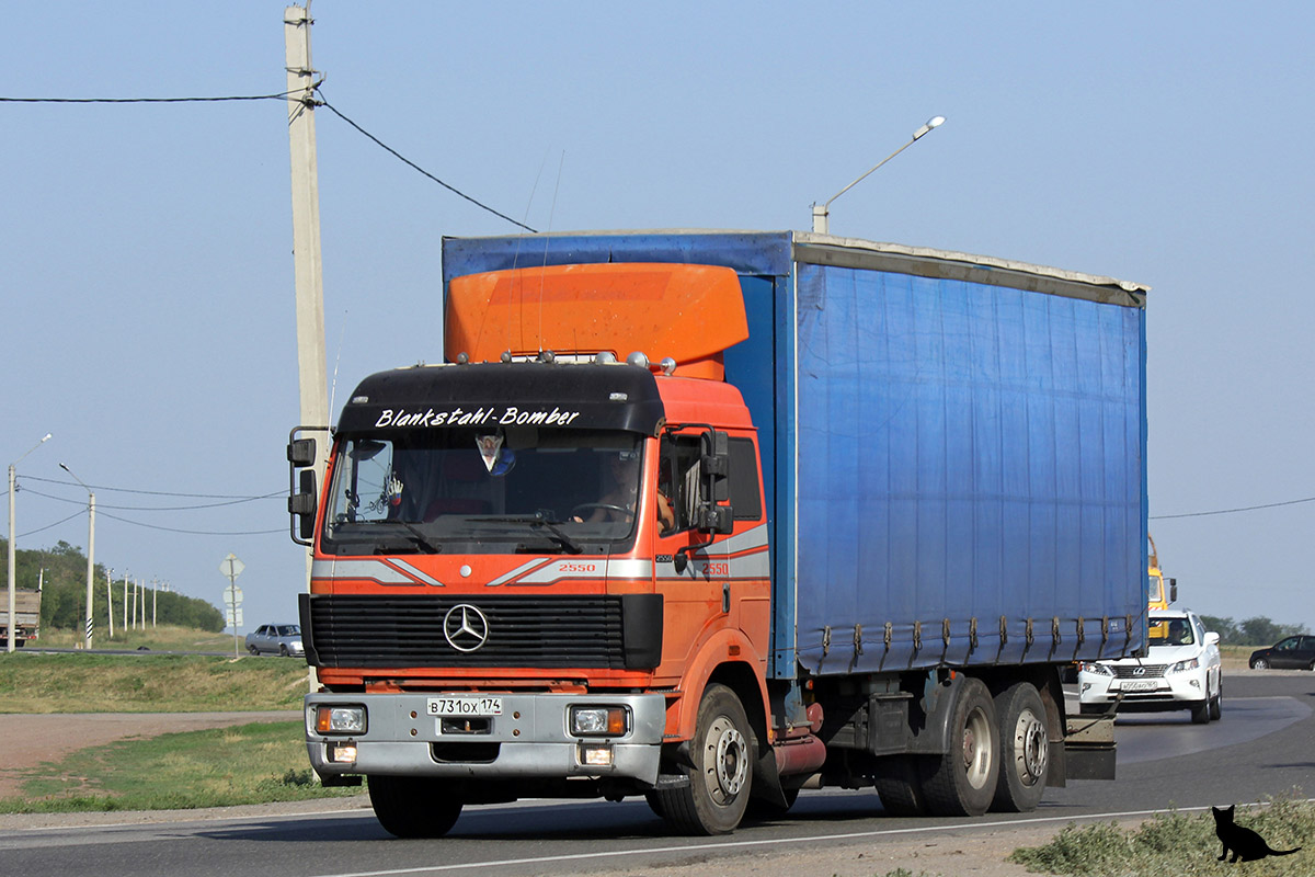 Челябинская область, № В 731 ОХ 174 — Mercedes-Benz SK (общ. мод.)