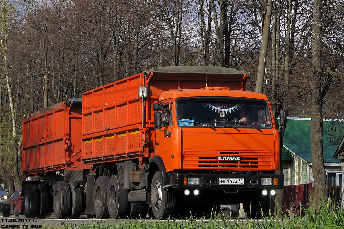 Брянская область, № М 814 УА 32 — КамАЗ-65115 (общая модель)