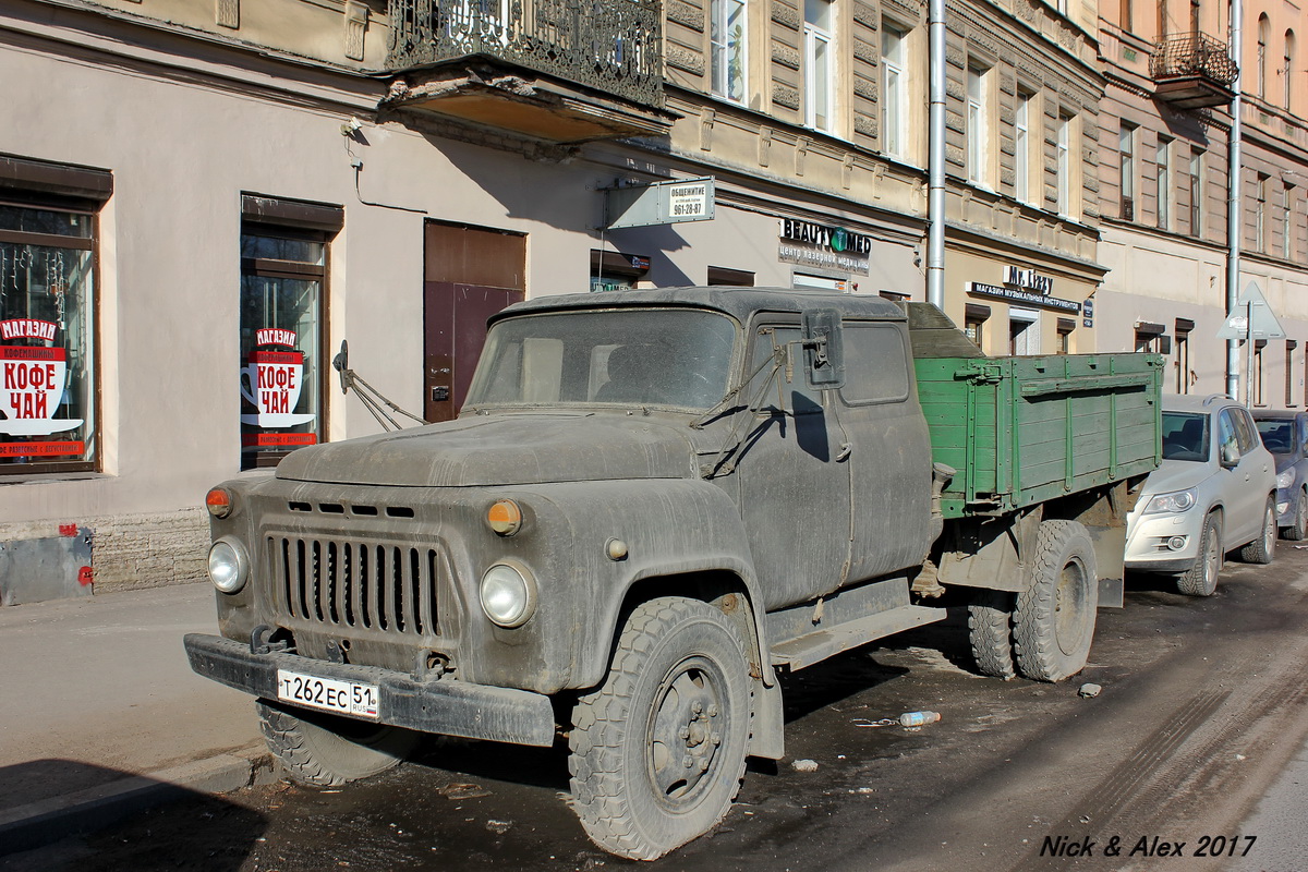 Санкт-Петербург, № Т 262 ЕС 51 — ГАЗ-52-01