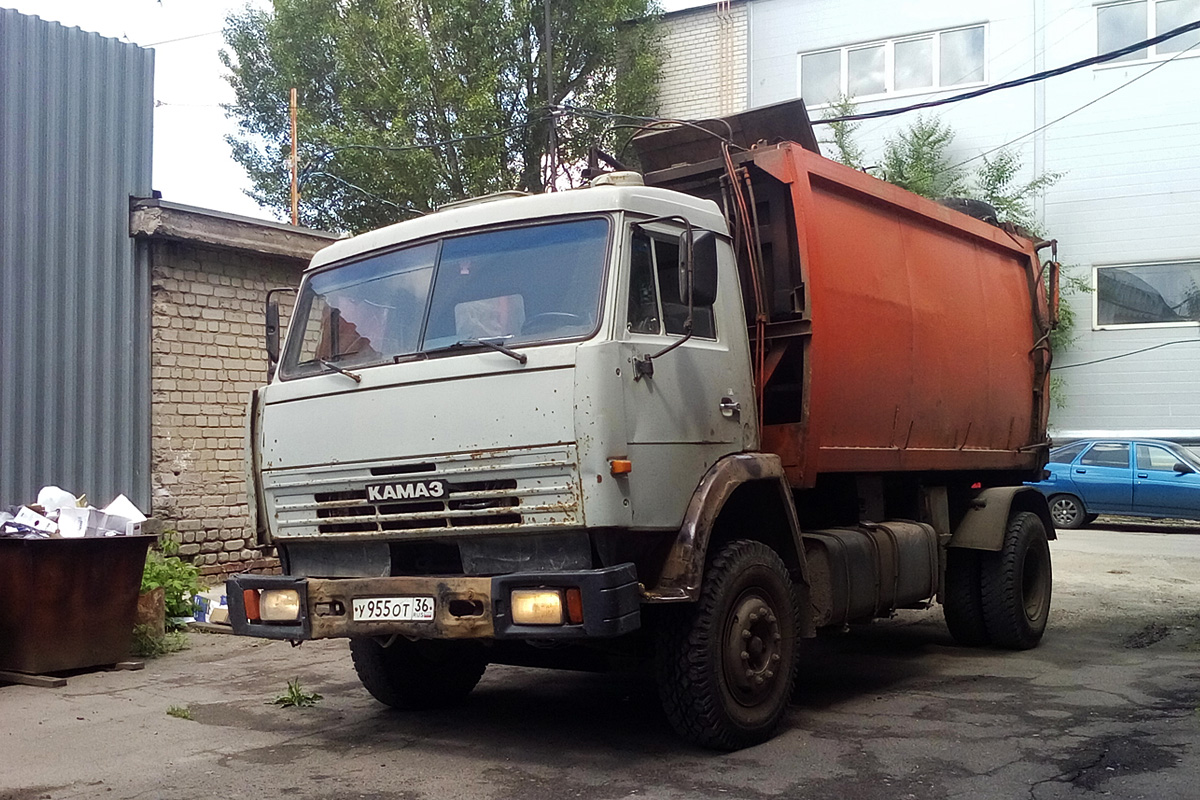 Воронежская область, № У 955 ОТ 36 — КамАЗ-43253 (общая модель)