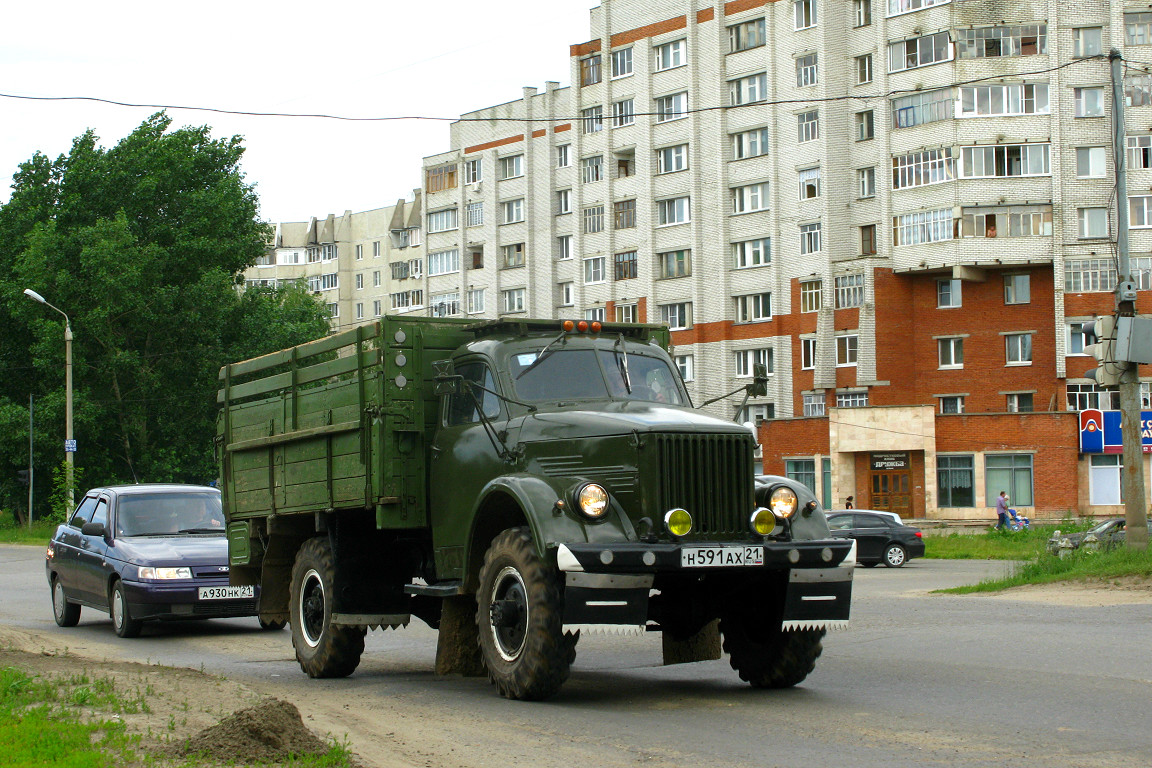 Чувашия, № Н 591 АХ 21 — ГАЗ-63