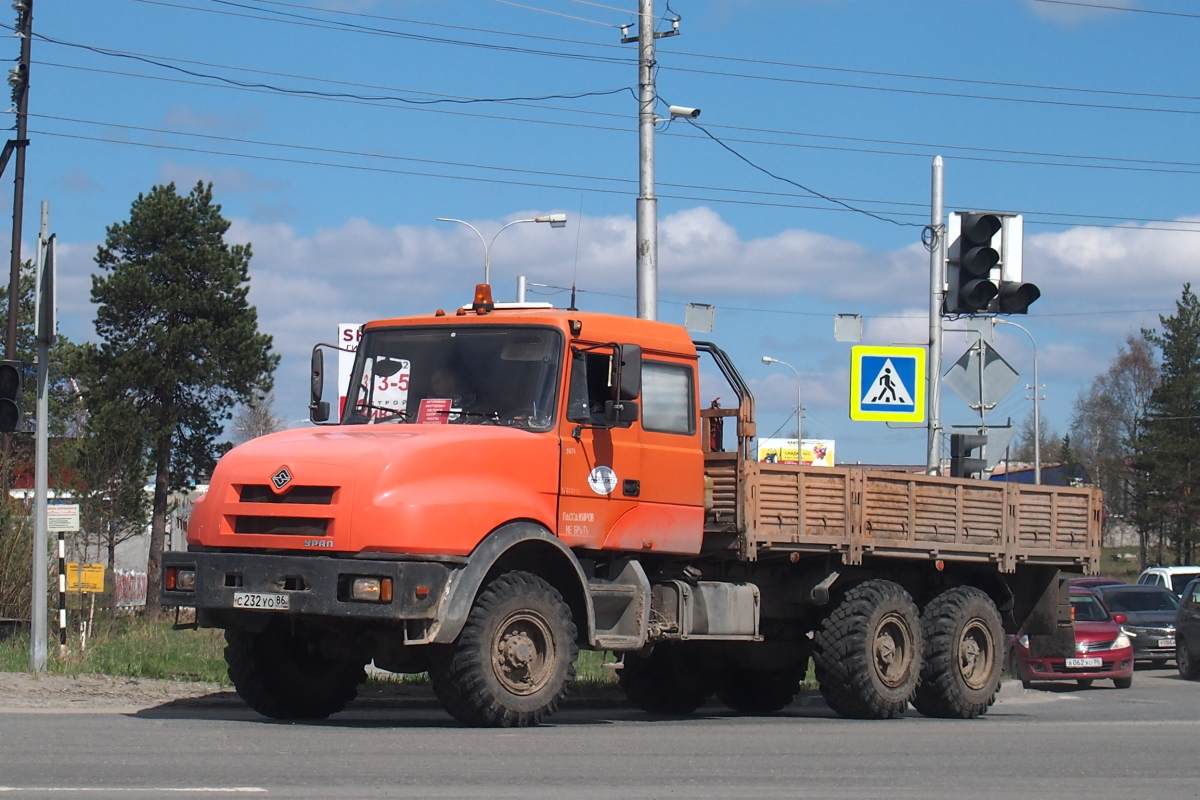 Ханты-Мансийский автоном.округ, № С 232 УО 86 — Урал-4320-58