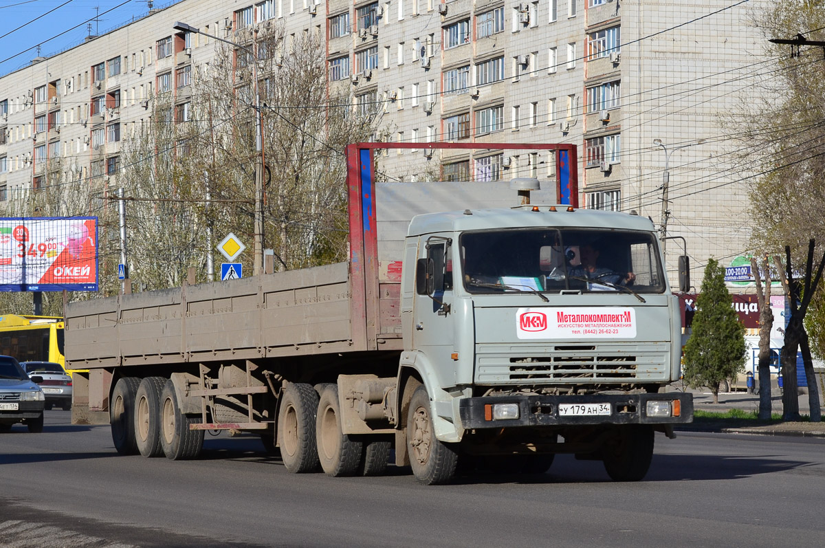 Волгоградская область, № У 179 АН 34 — КамАЗ-5410