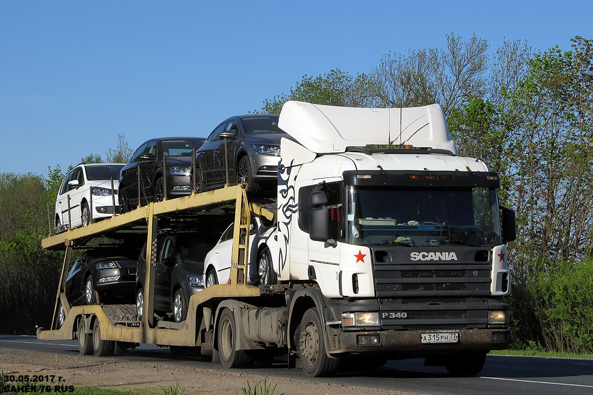 Москва, № А 315 РН 77 — Scania ('1996) P114G