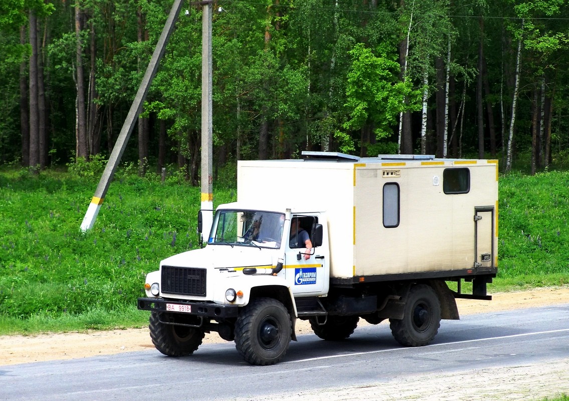 Витебская область, № ВА 9918 — ГАЗ-33081 «Садко»