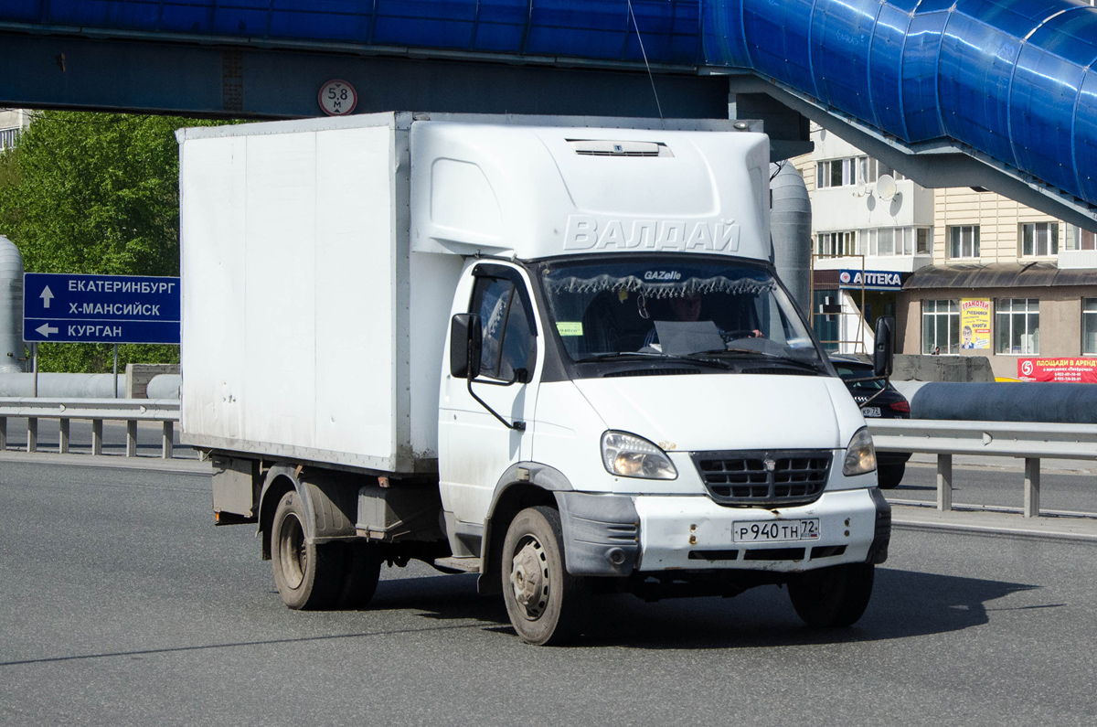 Тюменская область, № Р 940 ТН 72 — ГАЗ-33104 "Валдай"