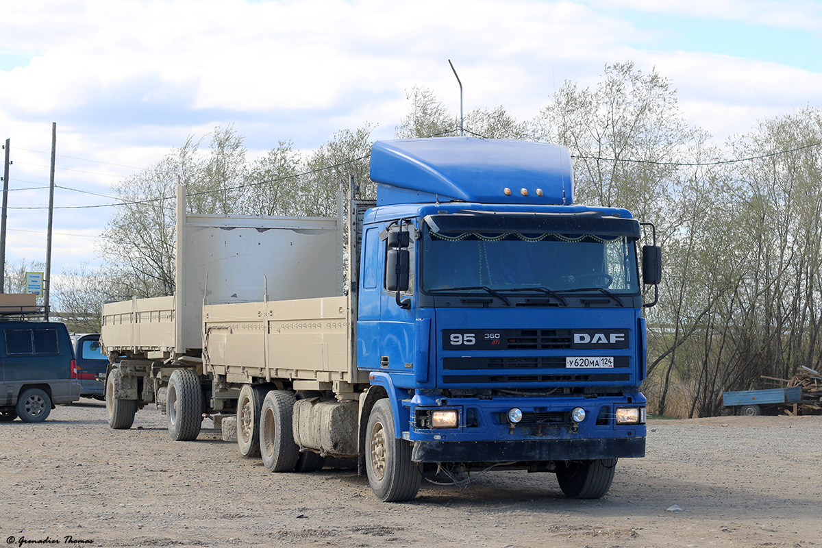 Красноярский край, № У 620 МА 124 — DAF 95 FAR