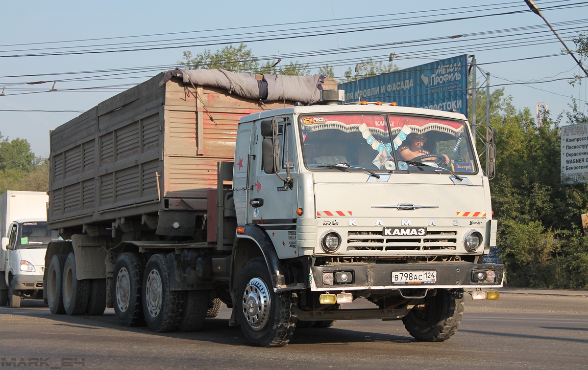 Красноярский край, № В 798 АС 124 — КамАЗ-54112