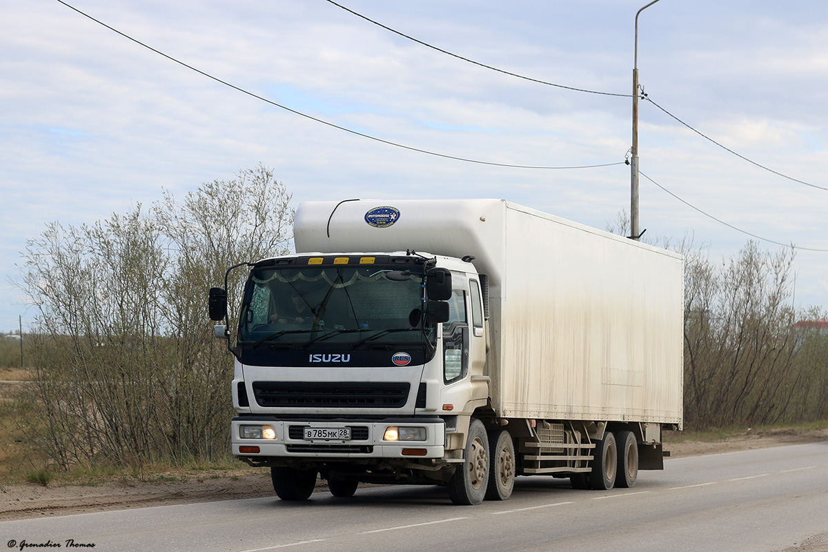 Амурская область, № В 785 МК 28 — Isuzu Giga (общая модель)