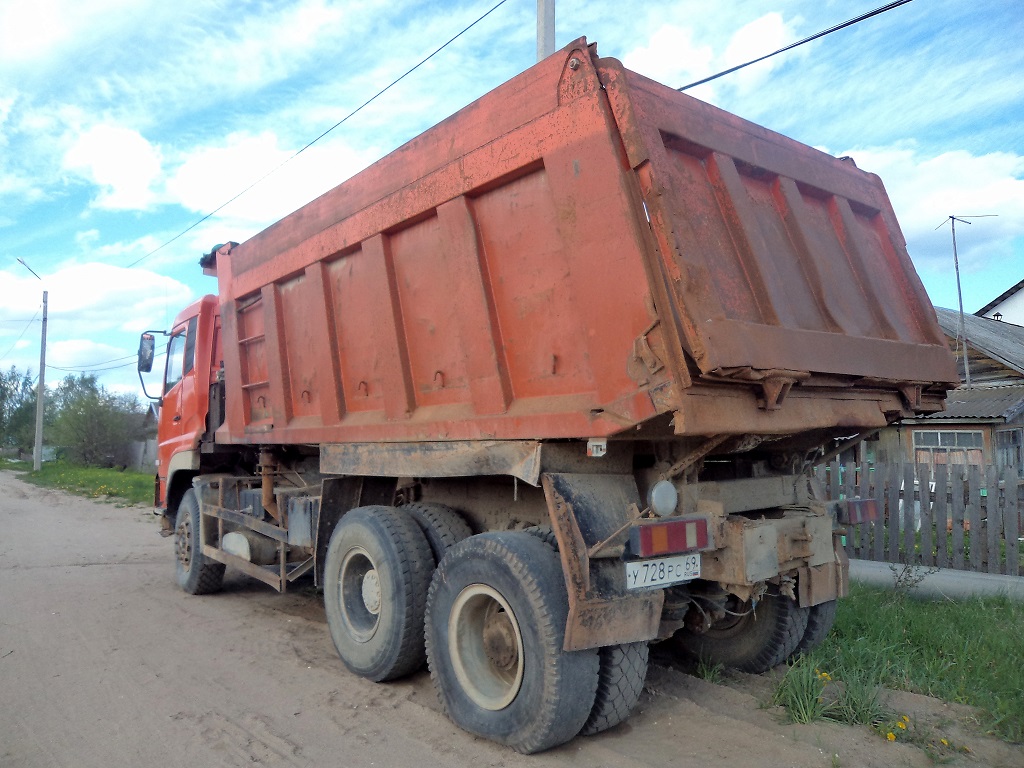 Тверская область, № У 728 РС 69 — Dongfeng KC (общая модель)