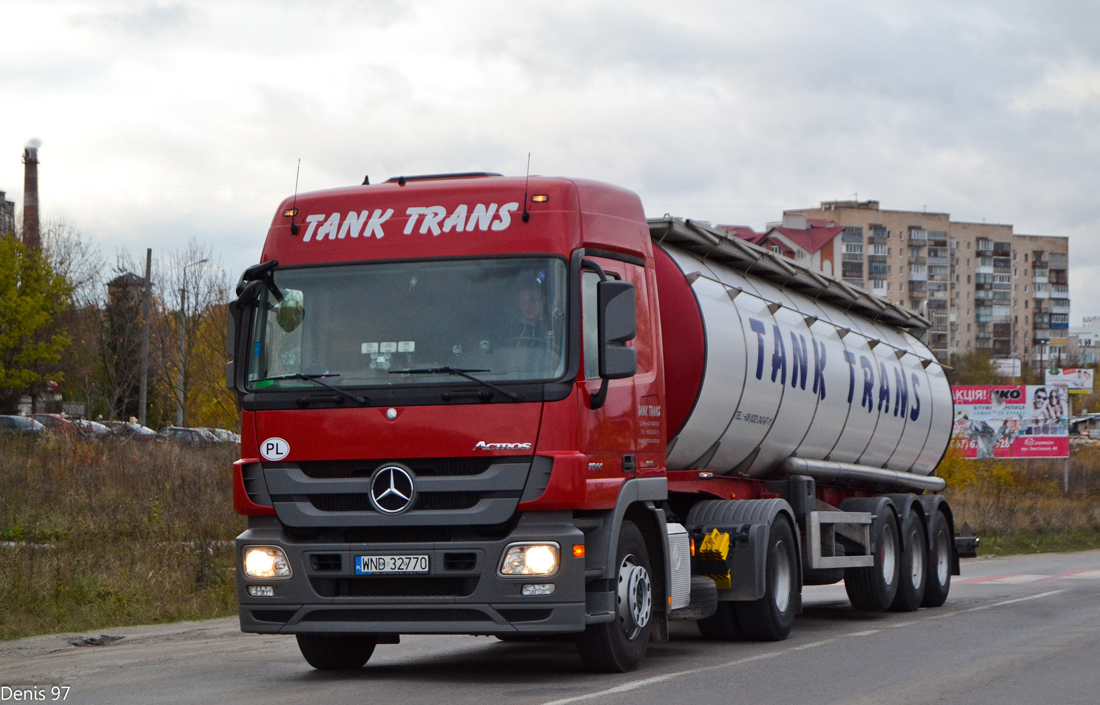 Польша, № WND 32770 — Mercedes-Benz Actros ('2009) 1844