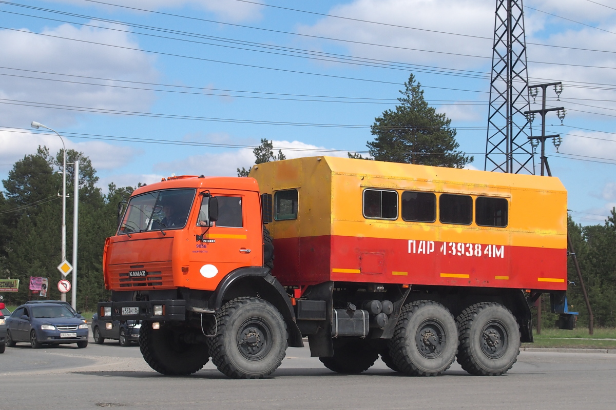 Ханты-Мансийский автоном.округ, № 9056 — КамАЗ-43114-15 [43114R]